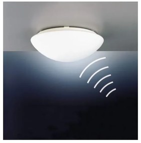 Plafonieră de exterior cu senzor STEINEL 738013-RS16L 1xE27/60W/230V IP44