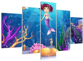 Tablou - Sirenă (150x105 cm)