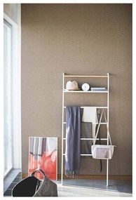 Cuier cu raft YAMAZAKI Tower Ladder, alb