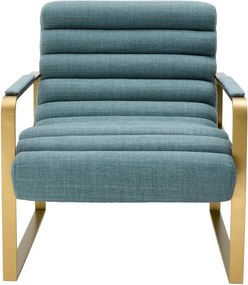 Fotoliu elegant design LUX Olsen, scalea blue