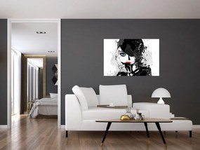 Tablou - Femeia misterioasă (90x60 cm)