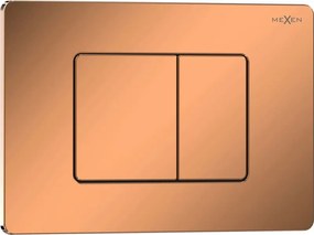 Mexen Tex 05 buton de spălare oțel inoxidabil, aur roz lucios - 6105-09