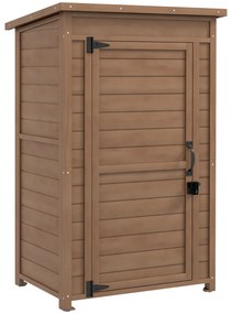 Outsunny Dulăpior de depozitare în aer liber , şopron mic | Aosom Romania