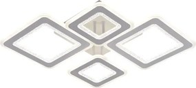 Lustră LED dimabilă aplicată LED/95W/230V 3000-6500K + telecomandă