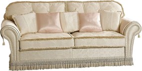 Canapea lemn masiv Clasică Imperial 170/220 cm - Nu, 3 locuri