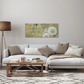Tablou - Păpădii suflate de vânt (120x50 cm)