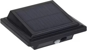 HÖFFTECH - Aplică solară de perete cu LED și senzor, 3,7V 2000 mAh IP65
