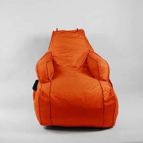 Fotoliu Player Pufrelax, Material Impermeabil - Neon Orange
