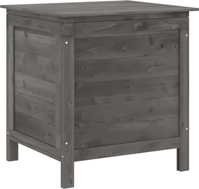 vidaXL Ladă depozitare grădină antracit 50x49x56,5 cm lemn masiv brad