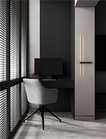 Aplica ambientala LED CCT DANESSA negru 73cm