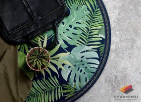 Covor de vinil frunze tropicale