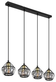 Lustră pe cablu LOIS 4xE14/40W/230V Globo 54359-4H