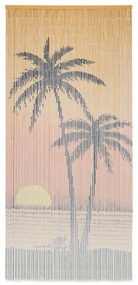 vidaXL Perdea de ușă pentru insecte, 90 x 200 cm, bambus