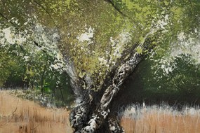 Mauro Ferretti Pictura Pe Panza, Maslin,  -A- Cm 120X3,8X78 | Aosom Romania