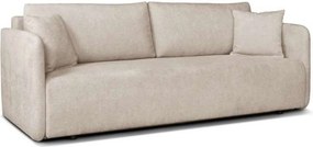 Canapea simpla extensibila Allen, stofa catifelata gri - Element 04, c