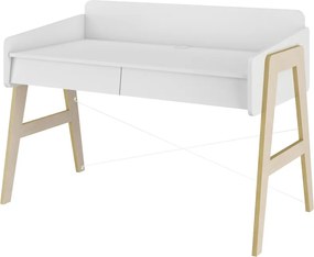 OFERTA Birou de scris pentru copii alb SO SIXTY Calitatea II.