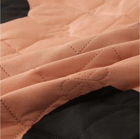 Patura de vara HEARTIX 140x200 cm, portocaliu