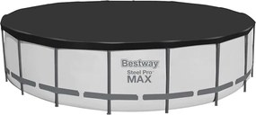 Bestway Prelată de piscină Fast Set Flowclear, 555 cm