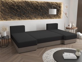 Colțar în formă de U Radiant U1 (Negru + Gri închis). 1057505
