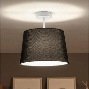 Brilagi - Lustru LED aplicat CERIA 1xE27/60W/230V Ø 30 cm alb/negru