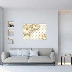 Tablou - Colaj auriu (90x60 cm)