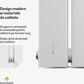 Blumfeldt Ontario radiator 180x45 Putere 1364 W