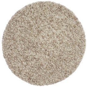 Covor Think Rugs Vista, ø 133 cm, crem