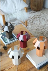 Veioză bej din metal cu abajur din metal (înălțime 27 cm) Octa – Markslöjd