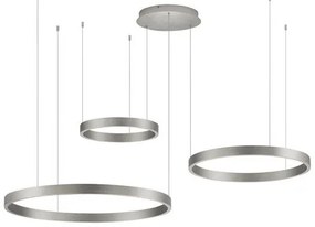 Lustra LED circulara cu 3 inele 80/60/40cm ELOWEN