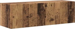 vidaXL Dulap TV de perete Lemn Vechi 98 x 31 x 29,5 cm Lemn compozit
