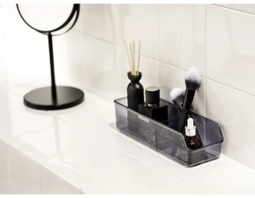 Organizator de baie gri din plastic reciclat San Diego – Wenko