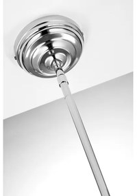 Jupiter 2071 - Lustră pe tijă PLATINO 1xE27/15W/230V verde/crom lucios