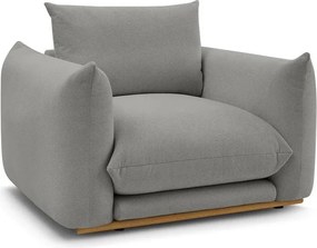 Fotoliu gri Ernest – Bobochic Paris