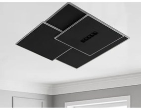 Plafonieră LED dimabilă LED/95W/230V 3000-6500K negru + telecomandă