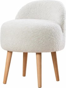 Taburet alb Rufmee – Artie