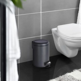 Coș deșeuri Wenko Leman, 3L, negru