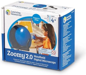 MICROSCOP DIGITAL ZOOMY 2.0 (ALBASTRU) - LEARNING RESOURCES (LER4429-B)