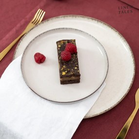 Napron de masă din in 40x150 cm Marsala – Linen Tales