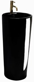 Lavoar freestanding negru Rea Blanka