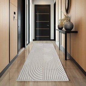 Covor crem 80x150 cm Helix 2201 – Ayyildiz Carpets