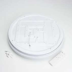 Brilagi - Plafonieră LED dimabilă SMART STARS, 36W, 230V, Ø48 cm, Wi-Fi Tuya + telecomandă