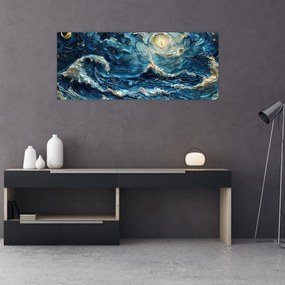 Tablou - Pictura cerului și a mării (120x50 cm)