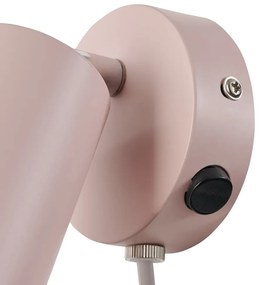 Aplica cu spot directionabil design nordic Explore roze