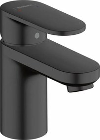 Baterie lavoar Hansgrohe Vernis Blend 70 negru mat cu ventil Pop-Up