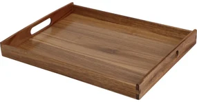 Tava de servire Excellent Houseware din acacia 40x 30 x 4,5 cm