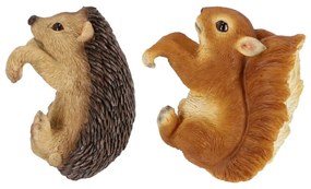 Statuete de grădină 2 buc. din polirășină Forest – Esschert Design