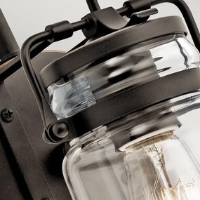 Aplică BRINLEY 1xE27/60W/230V antracit Elstead KL-BRINLEY1-OZ