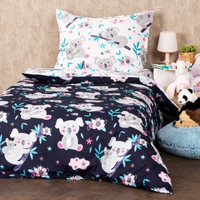 Lenjerie de pat din bumbac 4Home Koala friend, 140 x 200 cm, 70 x 90 cm