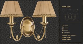 Aplica design clasic realizat manual Dorato