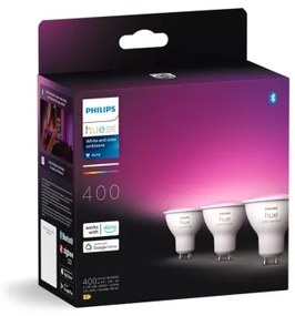 SET 3x bec LED RGBW dimabil Philips Hue WACA GU10/4,2W/230V 2000-6500K